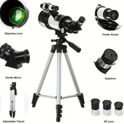 Accura Travel Scope Refractor Telescope Kit