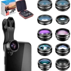 Apexel 10 in 1 Smartphone Lens Kit