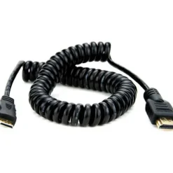 Atomos Coiled Mini HDMI to HDMI Cable 50-65cm