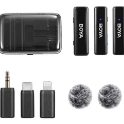 BOYA ALL IN ONE Wireless Microphone System
