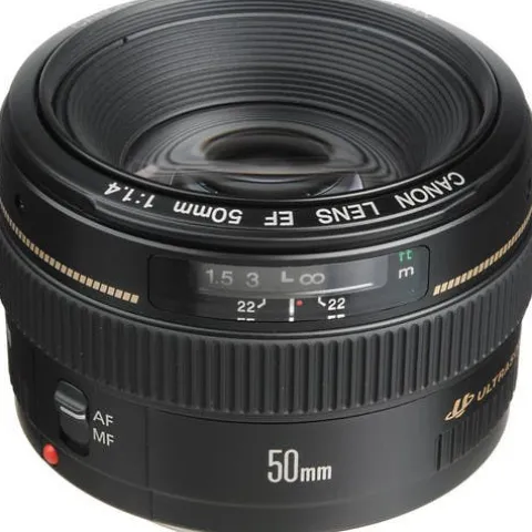 Canon EF 50mm f1.4 USM Lens