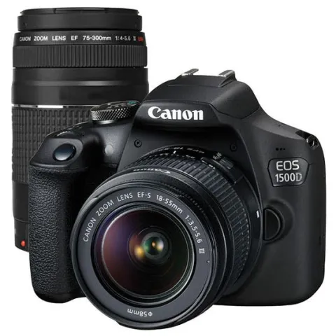 Canon EOS 1500D Twin Kit with EF18-55 & EF 75-300mm