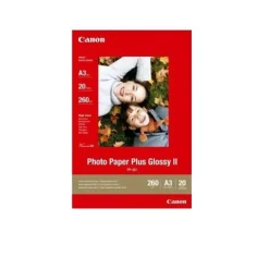 Canon Inkjet Photo Paper Plus Glossy II A3 - 20pk