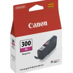 Canon PFI-300M Magenta Ink (Genuine)