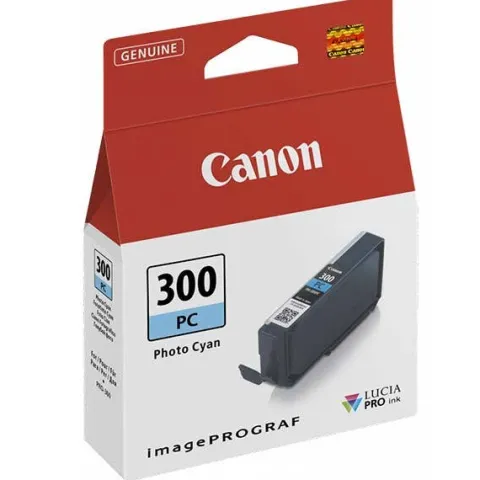 Canon PFI-300PC Photo Cyan Ink (Genuine)