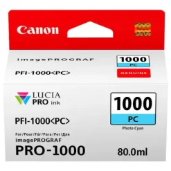 Canon PFI-1000PC Photo Cyan Ink Tank for - PRO-1000
