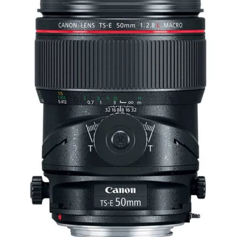 Canon TS-E 50mm f2.8L Tilt Shift Macro Lens