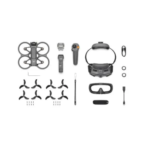 DJI Avata 2 - Fly More Combo 1 (Includes 1 Battery, DJI Goggles 3 & More)