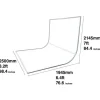 Easiframe Curved Background Frame only