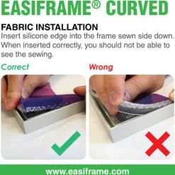 Easiframe Curved Background Frame only