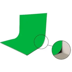 Easiframe Cyclorama Curved Background Fabric - Chroma Key Green