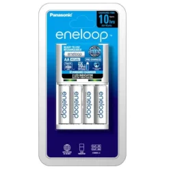 Eneloop Basic Charger + 4 xAA NIMH Batteries