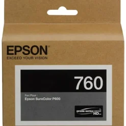 Epson T760 Ultrachrome Matte Black Ink for P600