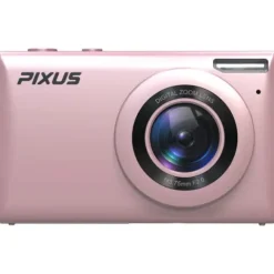 Firefly PIXUS Digital Camera Kit w/32GB Card & Case - Pink