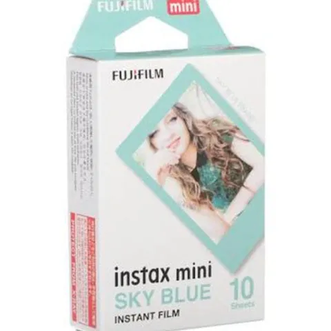 Fuji Instax Mini Instant Film 10 Shot - Blue Frame