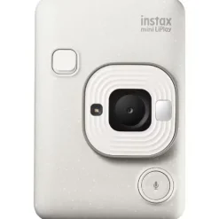 Fujifilm Instax Mini LiPlay Instant Camera - White Mist