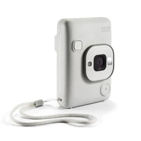 Fujifilm Instax Mini LiPlay Instant Camera - White Mist