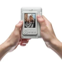 Fujifilm Instax Mini LiPlay Instant Camera - White Mist