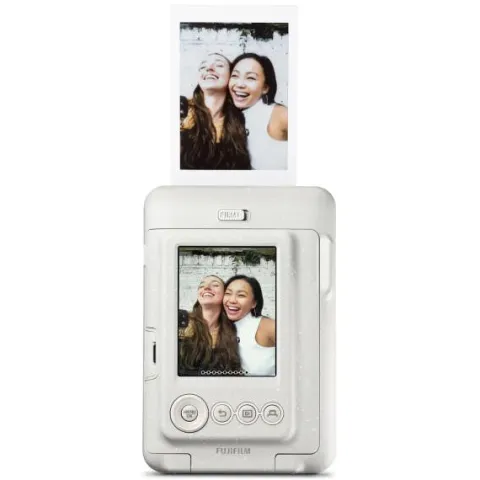 Fujifilm Instax Mini LiPlay Instant Camera - White Mist