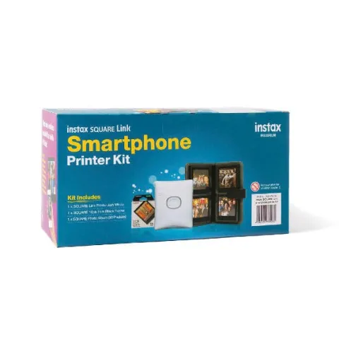 Fujifilm Instax SQ Link Smartphone Printer Kit - WHITE
