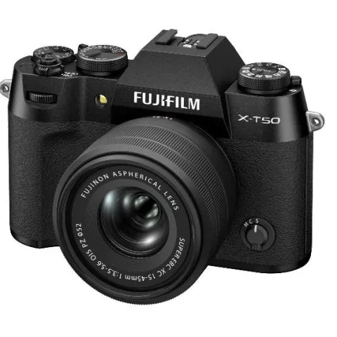 Fujifilm X-T50 + 15-45mm Kit - Black