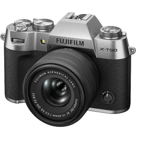 Fujifilm X-T50 + 15-45mm Kit - Silver