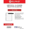 Glanz 35mm Profile Negative Sheets - 25 Sheets
