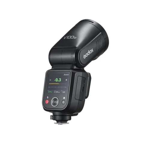 Godox V100 TTL Round Head Flash - Nikon