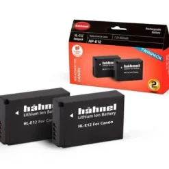 Hahnel Canon LP-E12 - Twin Pack
