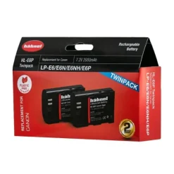 Hahnel Canon LP-E6P - Twin Pack