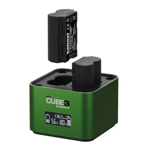 Hahnel Pro Cube 3 Dual Charger - Fujifilm