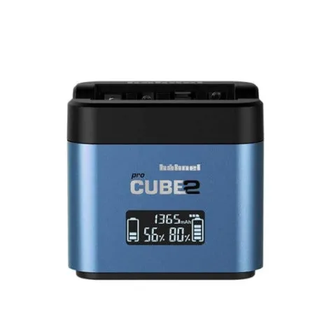 Hahnel Pro Cube 2 Dual Charger - Panasonic