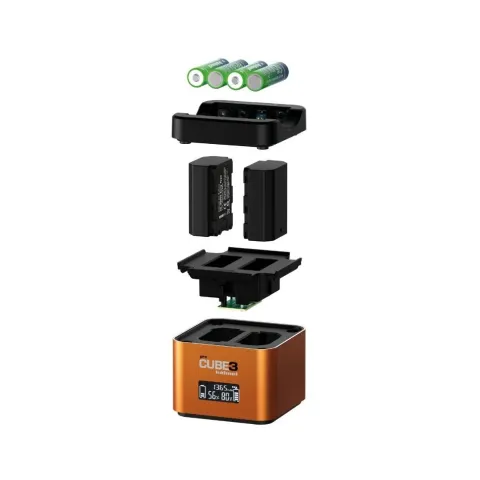 Hahnel Pro Cube 3 Dual Charger - Sony