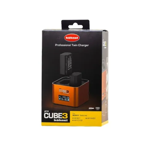 Hahnel Pro Cube 3 Dual Charger - Sony