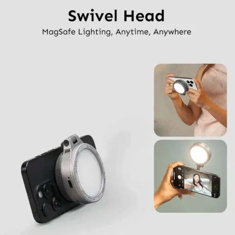 Harlowe SOL 5 Bi Colour LED For Mobile with Magnetic Mount