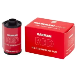 Harman RED 135 36exp 125 ISO 35mm Redscale Film