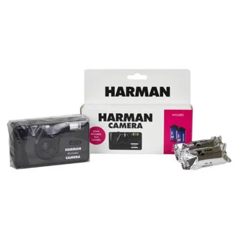 Harman Reusable 35mm Film Camera - with 2x B&W Film