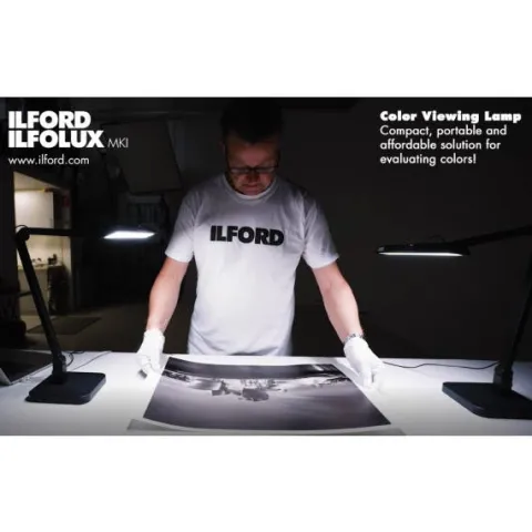 Ilford Ilfolux Viewing Light with Desk Clamp