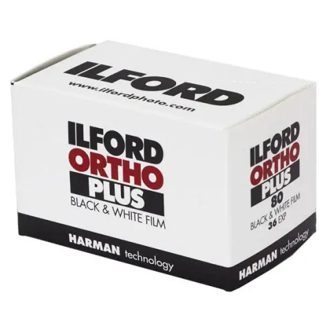Ilford Ortho+ 135-36exp B&W Film - 80 ISO