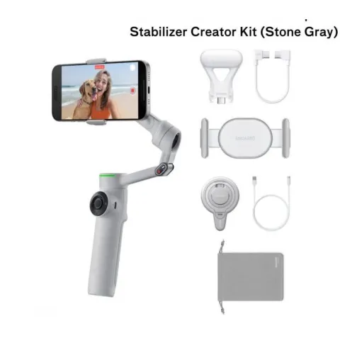 Insta360 Flow 2 Pro Creator Kit Mobile Gimbal - Grey