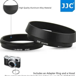 JJC Fujifilm LH-X100 Lens Hood with Adaptor Ring
