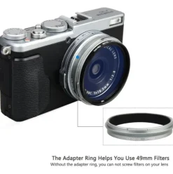 JJC Fujifilm LH-X100 Lens Hood with Adaptor Ring