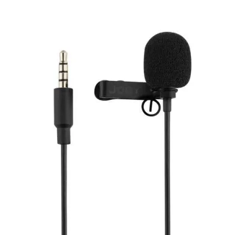 Joby Wavo Lav Microphone w/Windscreen (3.5mm TRS and TRRS)