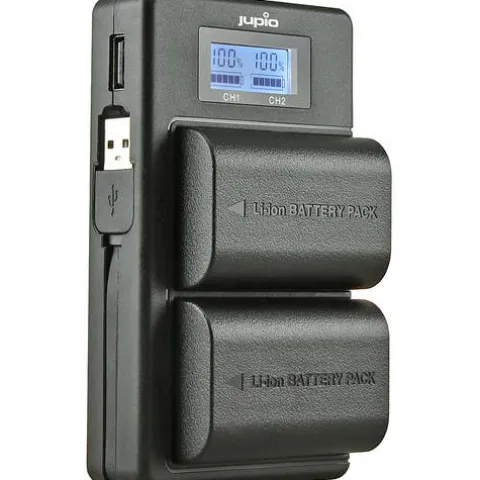 Jupio Canon LPE6 USB Duo Charger