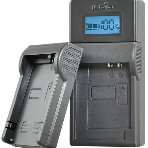 Jupio USB Charger for Canon LPE6/8/10/12/17 Batteries