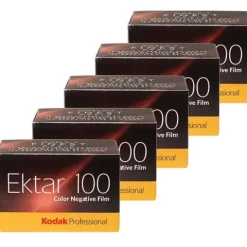 Kodak Ektar 35mm 36exp 100 ISO Colour Film - 5 Roll Pack