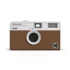 Kodak H35 1/2 Frame 35mm Film Camera w/Flash BROWN