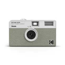 Kodak H35 1/2 Frame 35mm Film Camera w/Flash SAGE