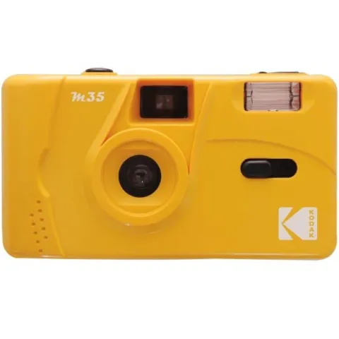 Kodak M35 35mm Film Camera w/Flash - Kodak Yellow