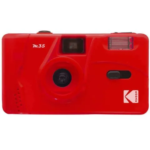 Kodak M35 35mm Film Camera w/Flash - Red